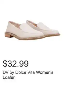 Costco DV by Dolce Vita Women's Loafer offer