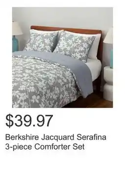 Costco Berkshire Jacquard Serafina 3-piece Comforter Set offer