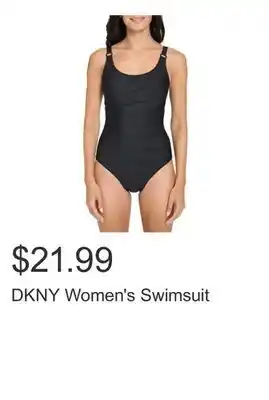 Costco DKNY Women's Swimsuit offer