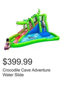 Costco Crocodile Cave Adventure Water Slide offer