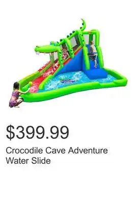 Costco Crocodile Cave Adventure Water Slide offer