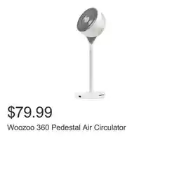 Costco Woozoo 360 Pedestal Air Circulator offer
