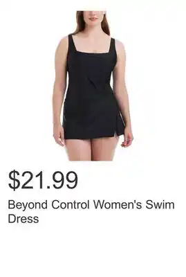 Costco Beyond Control Women's Swim Dress offer
