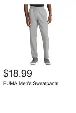 Costco PUMA Men's Sweatpants offer