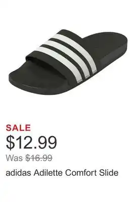 Costco adidas Adilette Comfort Slide offer