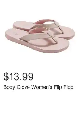 Costco Body Glove Women's Flip Flop offer