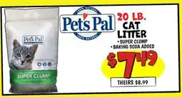 Ollie's Pet's Pal 20 LB. CAT LITTER offer