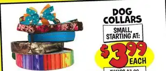 Ollie's DOG COLLARS offer