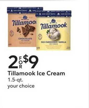 Publix Tillamook Ice Cream offer