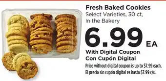 Food 4 Less Fresh Baked Cookies offer
