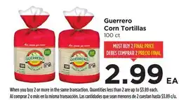 Food 4 Less Guerrero Corn Tortillas offer