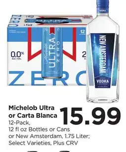 Food 4 Less Michelob Ultra or Carta Blanca offer