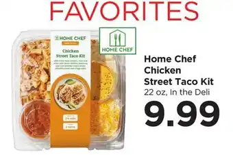 Food 4 Less Home Chef Chicken Street Taco Kit offer