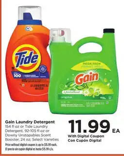 Food 4 Less Gain Laundry Detergent offer