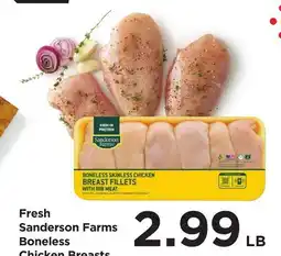 Food 4 Less Fresh Sanderson Farms Boneless Chicken Breasts offer