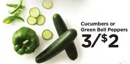 Food 4 Less Cucumbers or Green Bell Peppers offer