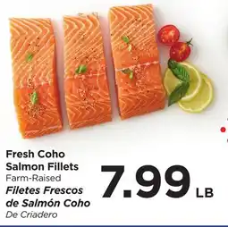 Food 4 Less Fresh Coho Salmon Fillets offer