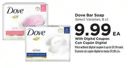 Food 4 Less Dove Bar Soap offer