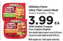 Food 4 Less Hillshire Farm Ultra Thin Lunch Meat offer