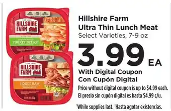Food 4 Less Hillshire Farm Ultra Thin Lunch Meat offer