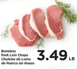 Food 4 Less Boneless Pork Loin Chops offer