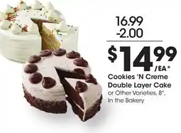 Ralphs Cookies'N Creme Double Layer Cake offer
