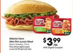 Ralphs Hillshire Farm Ultra Thin Lunch Meat offer