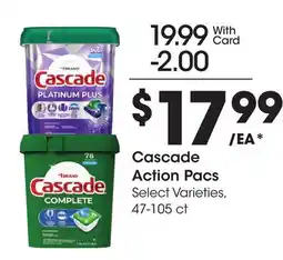Ralphs Cascade Action Pacs offer