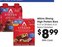 Ralphs Atkins Strong High Protein Bars offer