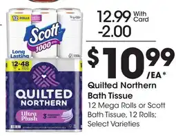 Ralphs Quilted Northern Bath Tissue offer
