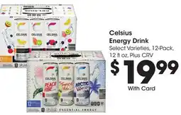 Ralphs Celsius Energy Drink offer