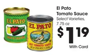 Ralphs El Pato Tomato Sauce offer