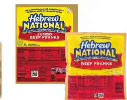 Ralphs Hebrew National Beef Franks offer