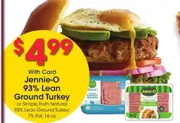 Ralphs Jennie-O 93% Lean Ground Turkey offer