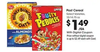 Ralphs Post Cereal offer