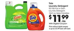Ralphs Tide Laundry Detergent offer