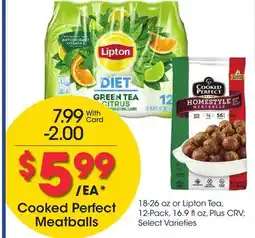 Ralphs Cooked Perfect Meatballs offer
