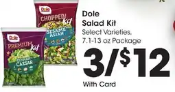 Ralphs Dole Salad Kit offer