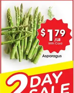 Ralphs Asparagus offer