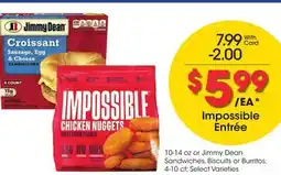 Ralphs Impossible Entrée offer