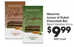 Ralphs Meronne Luxury of Dubai Chocolate Bar offer