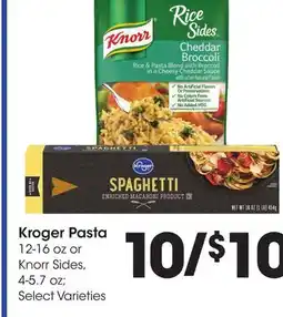 Ralphs Kroger Pasta offer