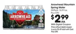 Ralphs Arrowhead Mountain Spring Water offer