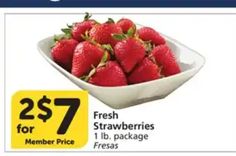 Albertsons Fresh Strawberries offer