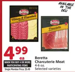 Albertsons Beretta Charcuterie Meat offer