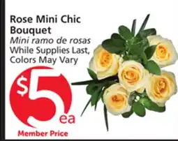 Albertsons Rose Mini Chic Bouquet offer