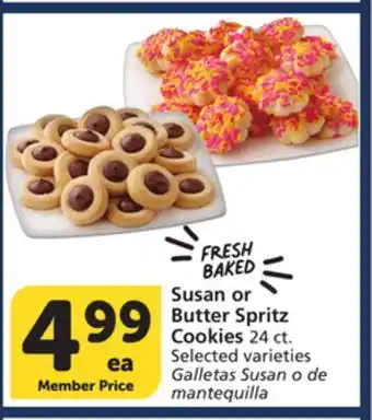 Albertsons Susan or Butter Spritz Cookies offer