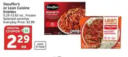 Albertsons Stouffer's or Lean Cuisine Entrées offer