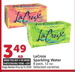 Albertsons LaCroix Sparkling Water offer