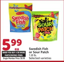 Albertsons Swedish Fish or Sour Patch offer